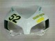 04-05 White Green Hannspree 52 CBR1000RR Motorcycle Fairings 04-05 White Green Hannspree 52 CBR1000RR Motorcycle Fairings