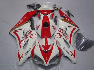 04-05 White Red PRAMAC CBR1000RR Motorcycle Fairings
