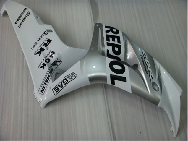 04-05 White Silver Black Repsol CBR1000RR Motorcycle Fairings
