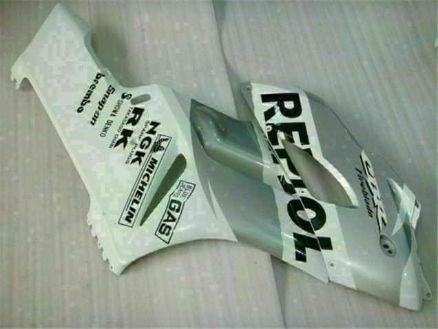 04-05 White Silver Repsol CBR1000RR Motorcycle Fairings