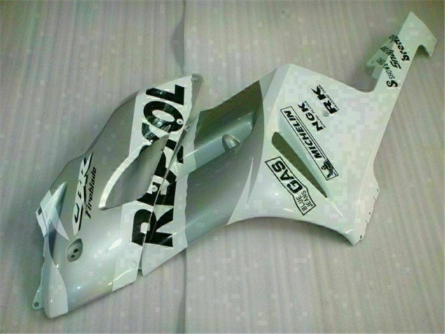 04-05 White Silver Repsol CBR1000RR Motorcycle Fairings