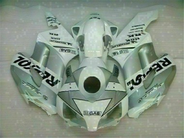 04-05 White Silver Repsol CBR1000RR Motorcycle Fairings