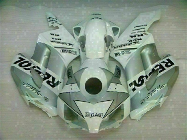 04-05 White Silver Repsol CBR1000RR Motorcycle Fairings
