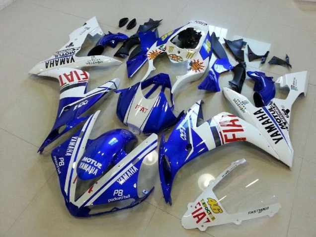 04-06 Blue White Red YZF R1 Motorcycle Fairings 04-06 Blue White Red YZF R1 Motorcycle Fairings