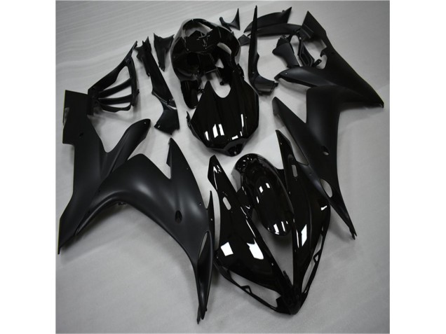 04-06 Glossy Matte Black YZF R1 Motorcycle Fairings 04-06 Glossy Matte Black YZF R1 Motorcycle Fairings