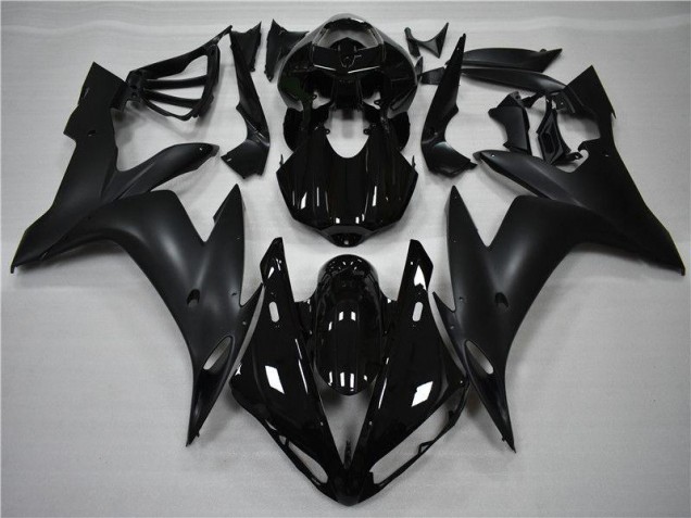 04-06 Glossy Matte Black YZF R1 Motorcycle Fairings 04-06 Glossy Matte Black YZF R1 Motorcycle Fairings