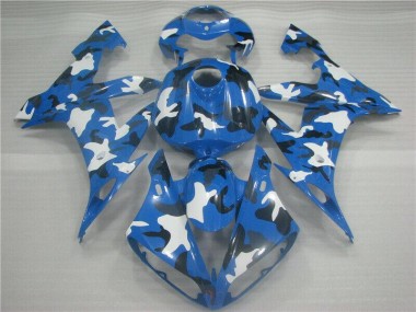 04-06 Red White YZF R1 Motorcycle Fairings