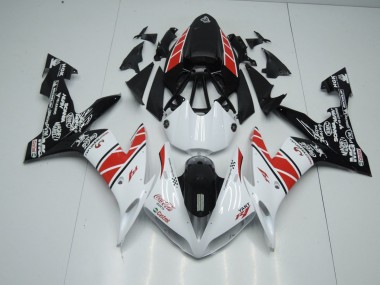 04-06 White Black Stickers YZF R1 Motorcycle Fairings