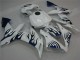 04-06 White Blue Flame YZF R1 Motorcycle Fairings 04-06 White Blue Flame YZF R1 Motorcycle Fairings