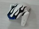04-06 White Blue Flame YZF R1 Motorcycle Fairings 04-06 White Blue Flame YZF R1 Motorcycle Fairings