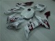 04-06 White Red Flame YZF R1 Motorcycle Fairings