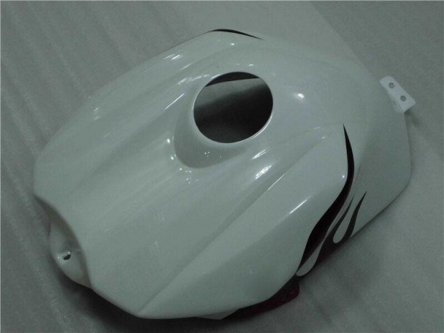 04-06 White Red Flame YZF R1 Motorcycle Fairings