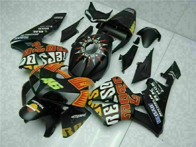 05-06 Black CBR600RR ABS Motorcycle Fairings 05-06 Black CBR600RR ABS Motorcycle Fairings
