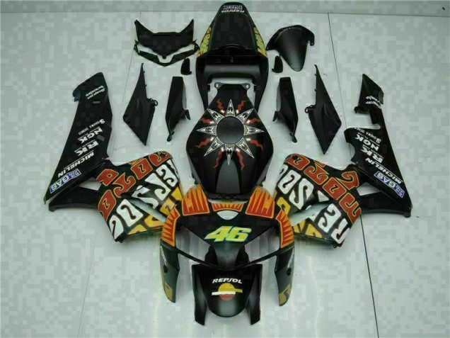 05-06 Black CBR600RR ABS Motorcycle Fairings 05-06 Black CBR600RR ABS Motorcycle Fairings