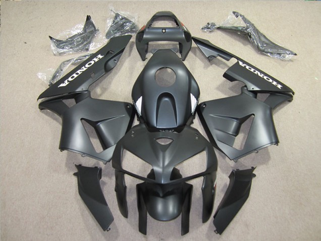 05-06 Black CBR600RR Aftermarket Motorcycle Fairings 05-06 Black CBR600RR Aftermarket Motorcycle Fairings
