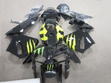 05-06 Black Green Monster CBR600RR Motorcycle Fairings