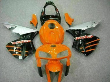 05-06 Black Orange CBR600RR Motorcycle Fairings