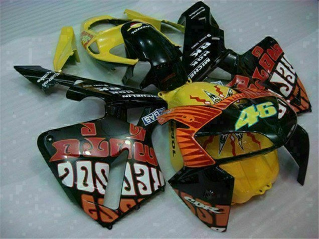 05-06 Black Red Yellow 46 CBR600RR Motorcycle Fairings