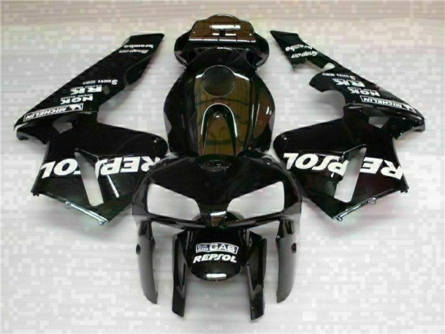 05-06 Black Repsol CBR600RR Motorcycle Fairing 05-06 Black Repsol CBR600RR Motorcycle Fairing