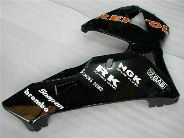 05-06 Black Repsol CBR600RR Motorcycle Fairings 05-06 Black Repsol CBR600RR Motorcycle Fairings
