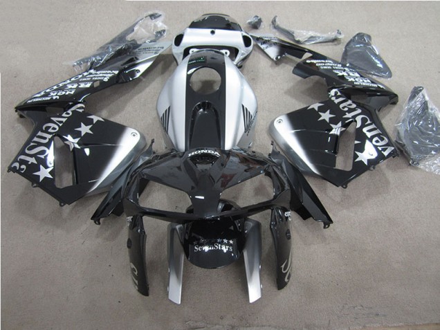 05-06 Black SevenStars CBR600RR Motorcycle Fairings 05-06 Black SevenStars CBR600RR Motorcycle Fairings