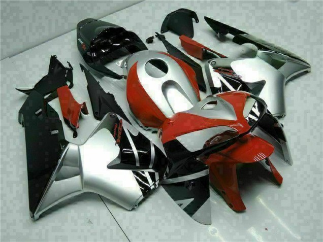 05-06 Black Silver Red CBR600RR Motorcycle Fairings 05-06 Black Silver Red CBR600RR Motorcycle Fairings