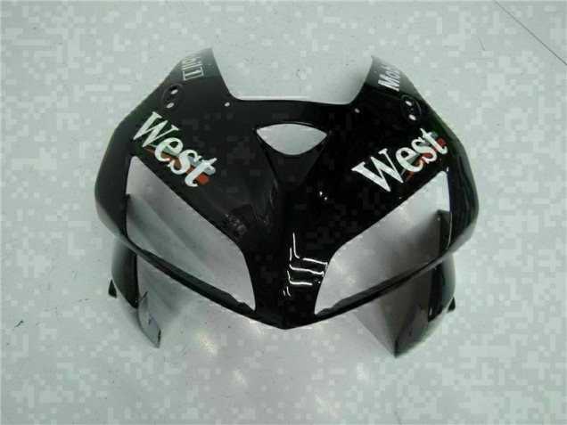05-06 Black West CBR600RR Motorcycle Fairings 05-06 Black West CBR600RR Motorcycle Fairings
