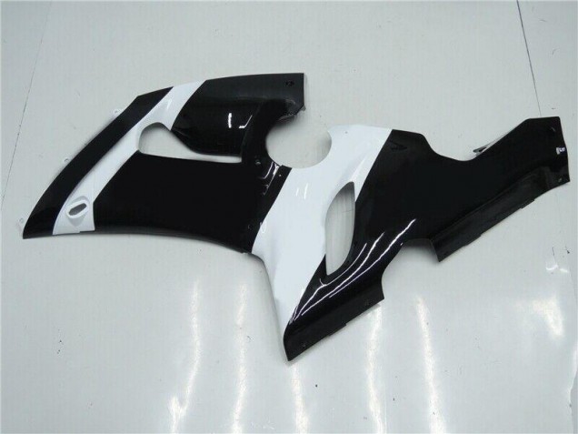 05-06 Black White ZX6R Motorcycle Fairings 05-06 Black White ZX6R Motorcycle Fairings