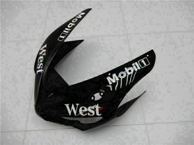 05-06 Black ZX6R Motorcycle Fairings 05-06 Black ZX6R Motorcycle Fairings