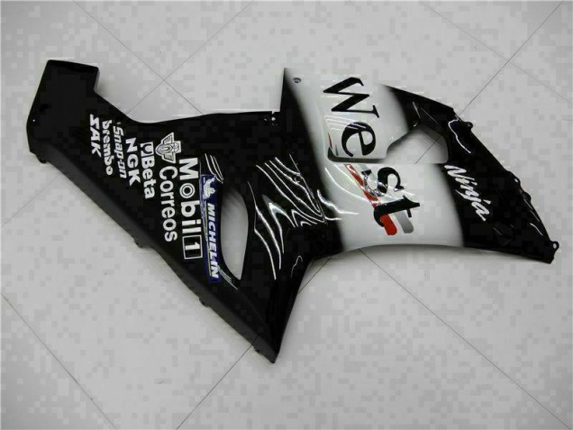 05-06 Black ZX6R Motorcycle Fairings 05-06 Black ZX6R Motorcycle Fairings