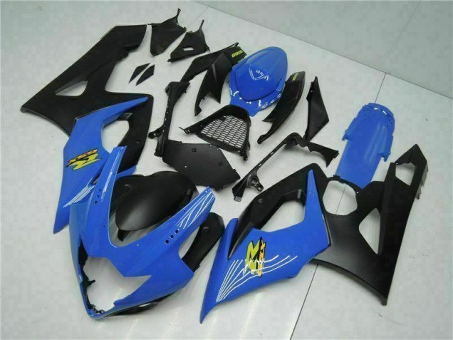 05-06 Blue Black GSXR 1000 Motorcycle Fairing Kits
