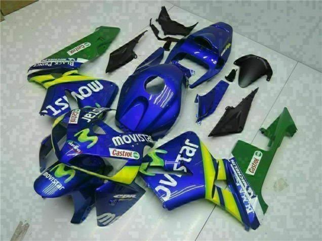 05-06 Blue CBR600RR Motorcycle Fairings 05-06 Blue CBR600RR Motorcycle Fairings