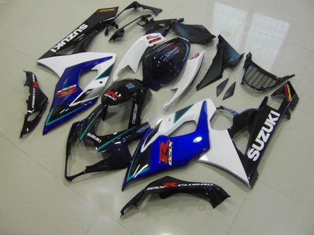 05-06 Blue White GSXR 1000 Full Motorcycle Fairing Kits 05-06 Blue White GSXR 1000 Full Motorcycle Fairing Kits