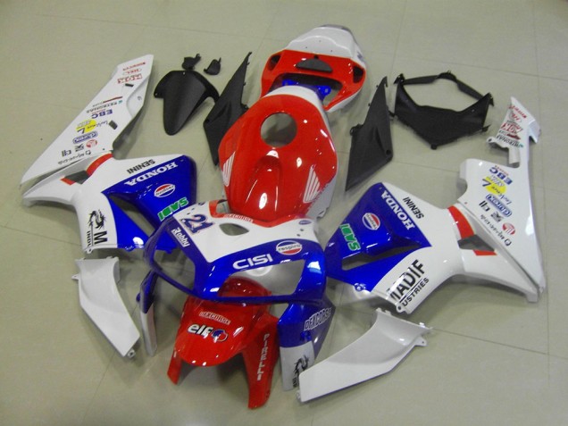 05-06 Blue White Madif CBR600RR Motorcycle Fairings 05-06 Blue White Madif CBR600RR Motorcycle Fairings