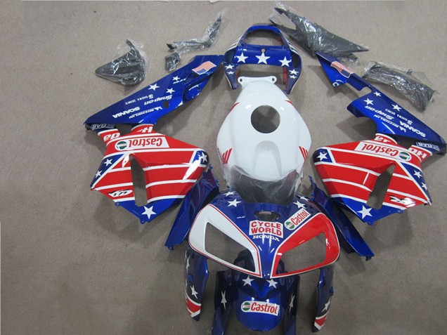 05-06 Cycle World Castrol CBR600RR Motorcycle Fairings 05-06 Cycle World Castrol CBR600RR Motorcycle Fairings