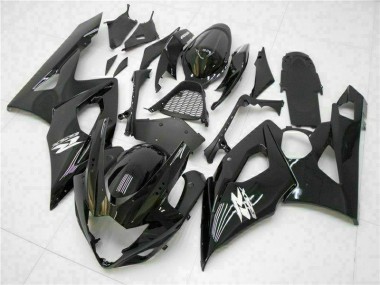 05-06 Glossy Black GSXR 1000 Motorcycle Fairing