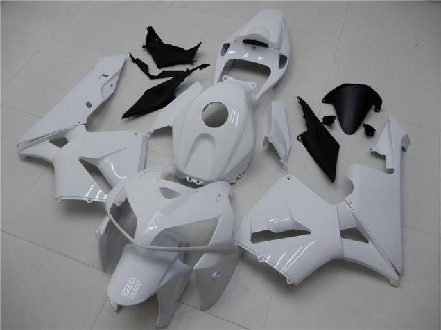 05-06 Glossy White CBR600RR Motorcycle Fairings 05-06 Glossy White CBR600RR Motorcycle Fairings