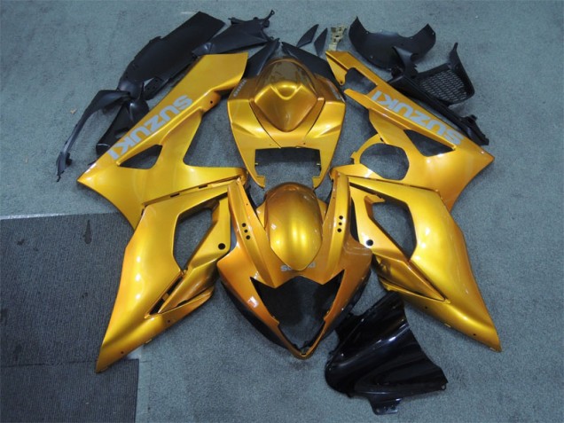 05-06 Gold GSXR 1000 Motorcycle Fairings 05-06 Gold GSXR 1000 Motorcycle Fairings