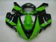 05-06 Green Black ZX6R Motorcycle Fairings 05-06 Green Black ZX6R Motorcycle Fairings