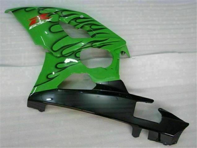 05-06 Green GSXR 1000 Motorcycle Fairings
