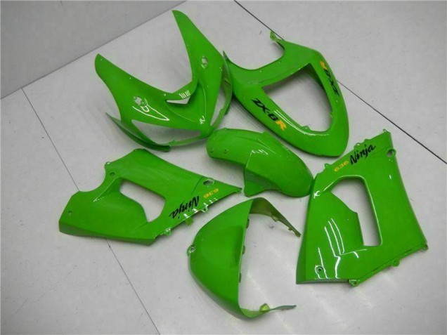 05-06 Green ZX6R Motorcycle Fairing Kits 05-06 Green ZX6R Motorcycle Fairing Kits