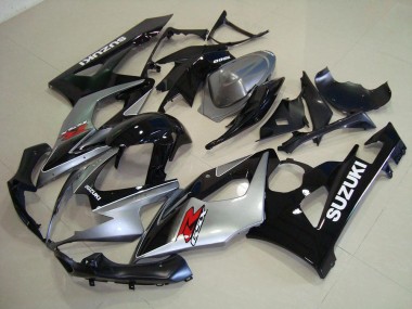 05-06 Grey Black GSXR 1000 Full Motorcycle Fairing Kits