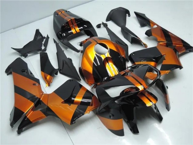05-06 Orange Black CBR600RR Motorcycle Fairing Kits 05-06 Orange Black CBR600RR Motorcycle Fairing Kits