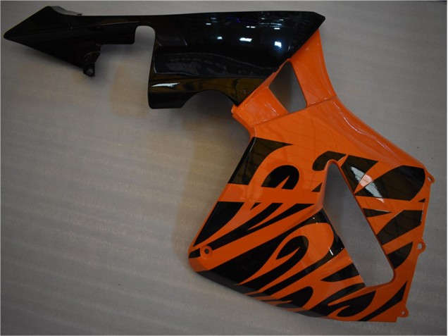 05-06 Orange Black CBR600RR Motorcycle Fairing 05-06 Orange Black CBR600RR Motorcycle Fairing