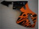05-06 Orange Black CBR600RR Motorcycle Fairing 05-06 Orange Black CBR600RR Motorcycle Fairing