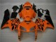 05-06 Orange Black CBR600RR Motorcycle Fairing 05-06 Orange Black CBR600RR Motorcycle Fairing