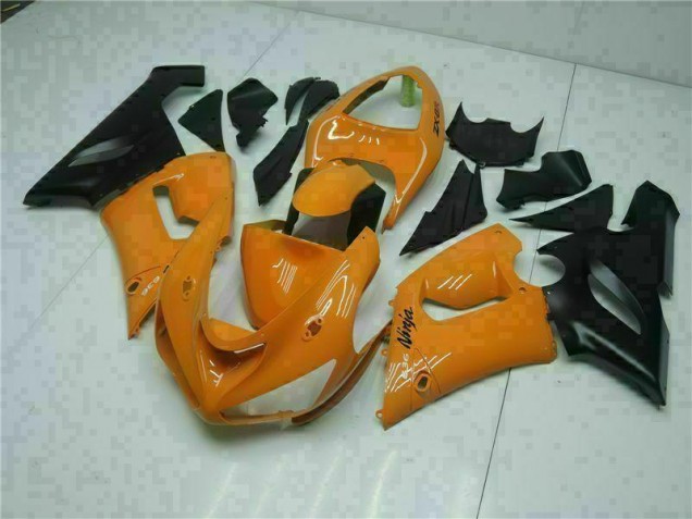 05-06 Orange ZX6R Motorcycle Fairings 05-06 Orange ZX6R Motorcycle Fairings