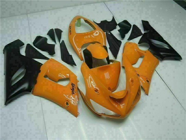 05-06 Orange ZX6R Motorcycle Fairings 05-06 Orange ZX6R Motorcycle Fairings