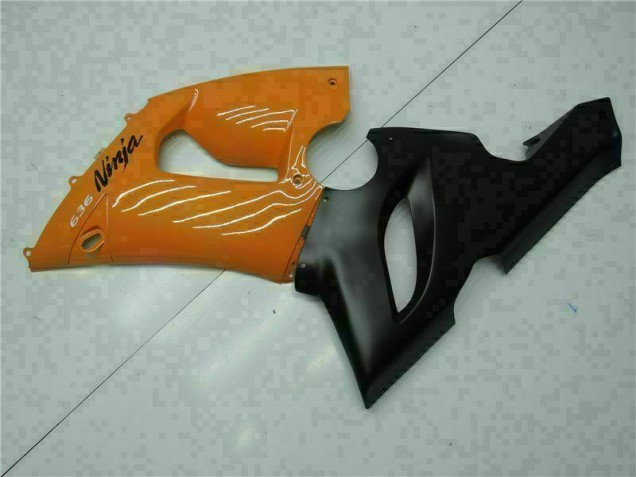 05-06 Orange ZX6R Motorcycle Fairings 05-06 Orange ZX6R Motorcycle Fairings