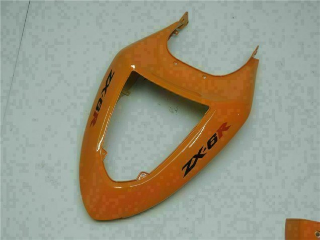05-06 Orange ZX6R Motorcycle Fairings 05-06 Orange ZX6R Motorcycle Fairings
